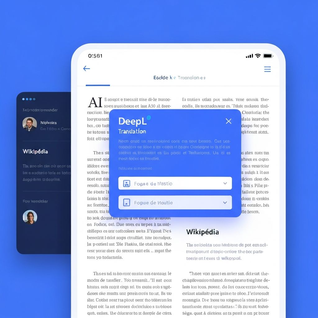 阅界翻译和词典功能展示内联翻译弹出窗口